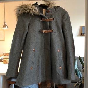 Cartonnier Adare Anorak wool coat - Anthropologie